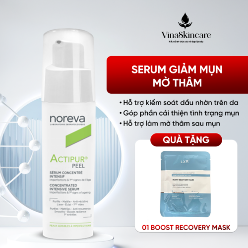 Serum Noreva Actipur Peel Concentrated 30ml Kiềm Dầu Giảm Mụn